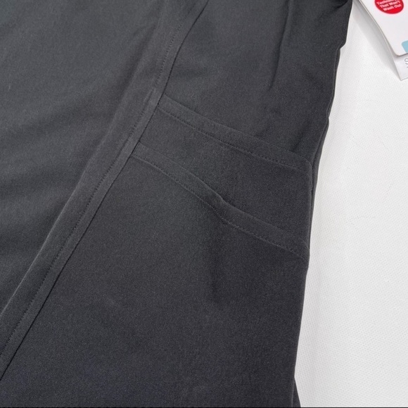 Scrub Top Climate Right Cuddl Duds Scrubs Medical Hospital Nurse Doctor 3X New - Picture 8 of 13